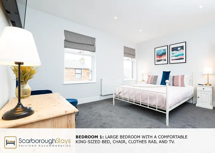 Hébergement de vacances - Trafalgar - 4 Bedroomed House - Free Parking Scarborough