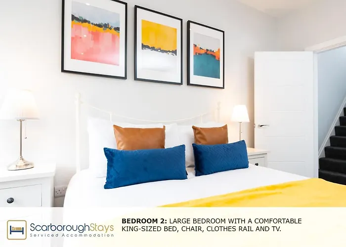 - Trafalgar - 4 Bedroomed House - Free Parking Hébergement de vacances Scarborough